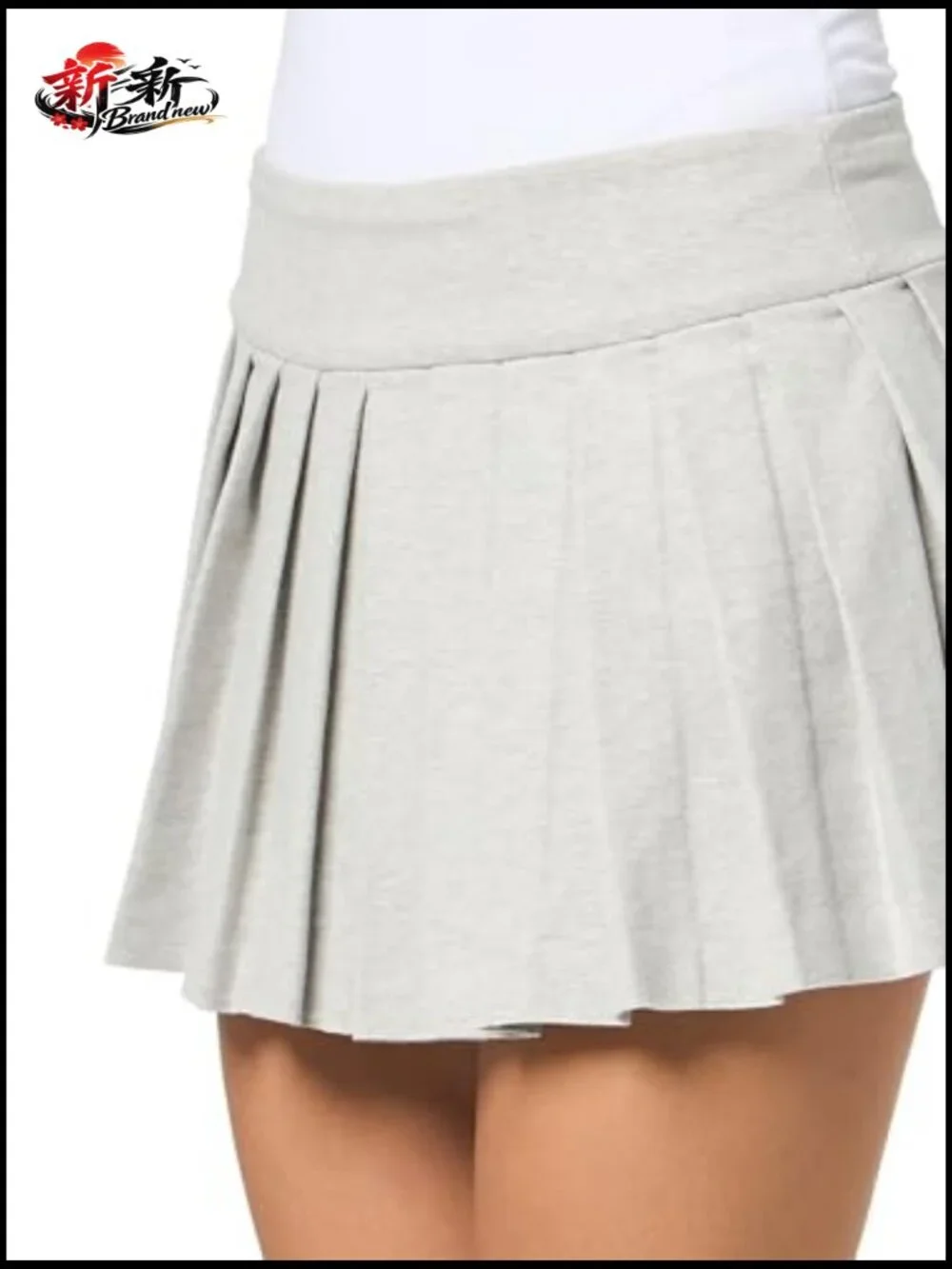 Pleated Pickleball Skirt with Attached Panty - High Rise Mini - Picture 3 of 3